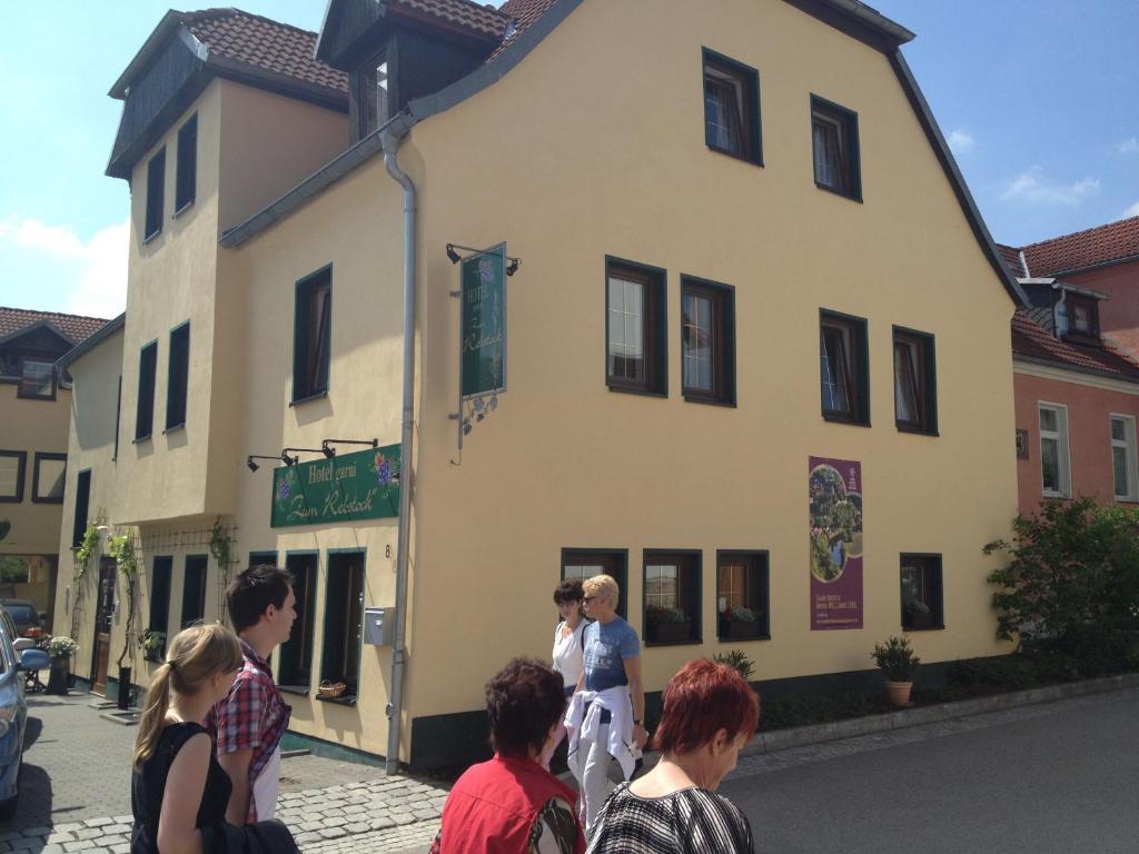 Hotel Garni Zum Rebstock Наумбург Экстерьер фото